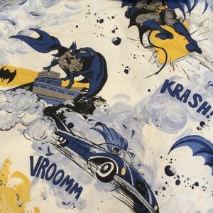 Pottery Barn Kids Batman 1 Twin Flat Sheet